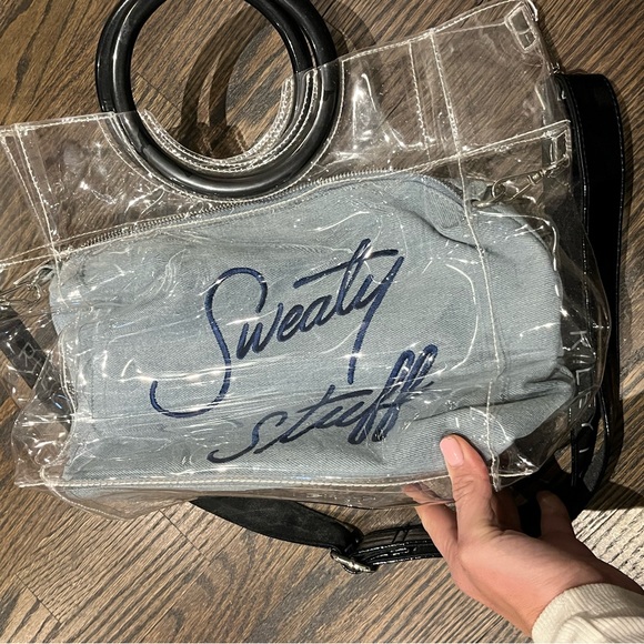 Sweat chic bag with insert clear new - Picture 2 of 8